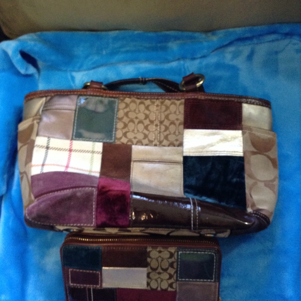 Coach Patchwork Purse - Picture 2 of 6